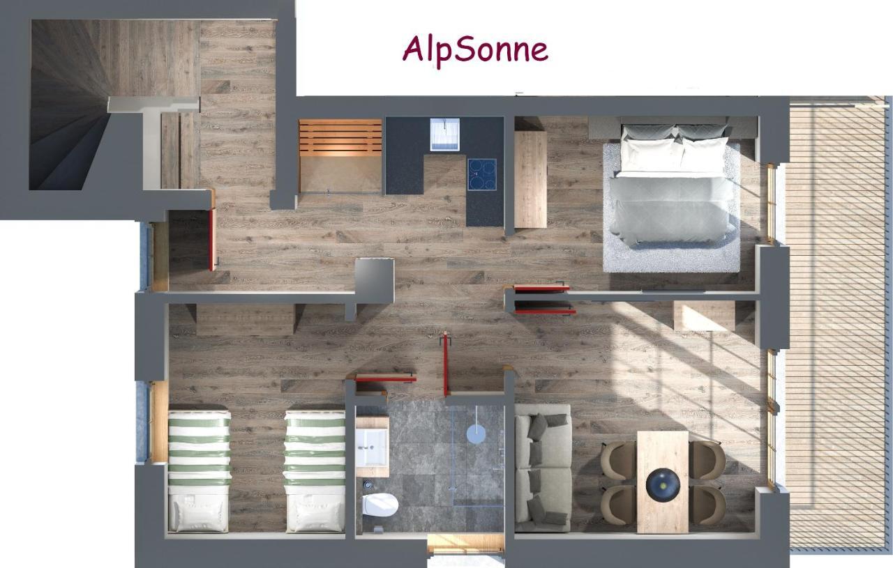 Alpfee Lechtal Apartment Bach  Exterior photo